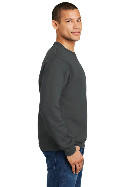 Charcoal Grey Jerzees - NuBlend Crewneck Sweatshirt. 562M plain