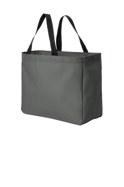 Charcoal Port Authority - Essential Tote. B0750