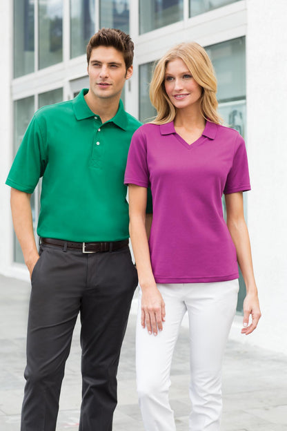 Charcoal Port Authority Tall Rapid Dry Polo. TLK455 plain