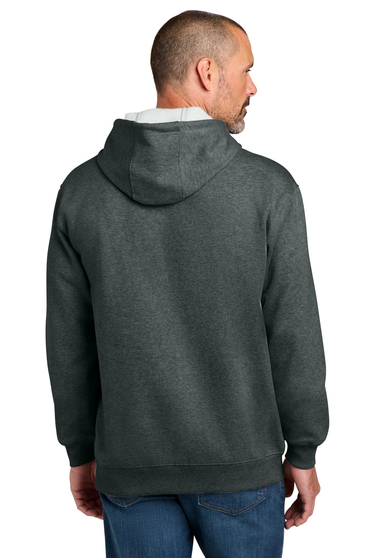CharcoalHt CornerStone Tough Fleece Pullover Hoodie CSF630 plain