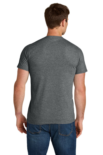 CharcoalHt Jerzees Ultimate Unisex Ring Spun T-Shirt IC46M plain