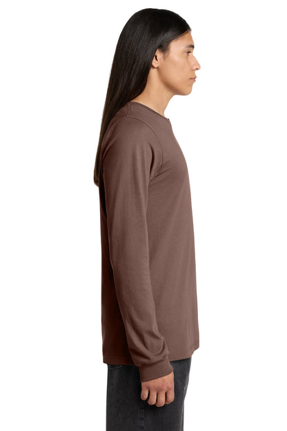 Chestnut BELLA+CANVAS Unisex Jersey Long Sleeve Tee. BC3501