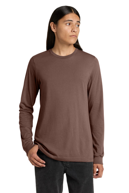 Chestnut BELLA+CANVAS Unisex Jersey Long Sleeve Tee. BC3501