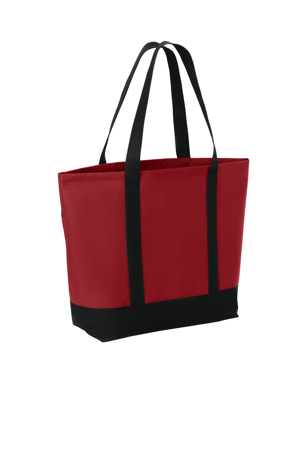 Chili Red/Blk Port Authority Day Tote. BG406