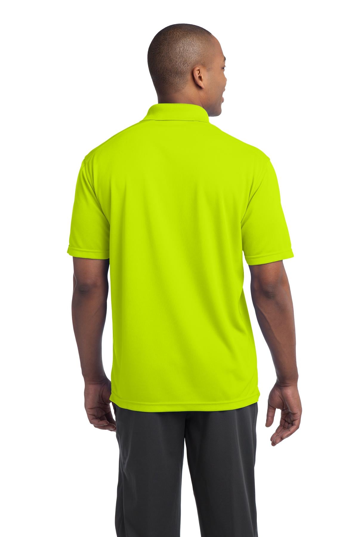 Citron Sport-Tek PosiCharge Micro-Mesh Polo. ST680 plain
