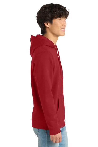 Classic Red District V.I.T. Fleece Hoodie DT6100 plain