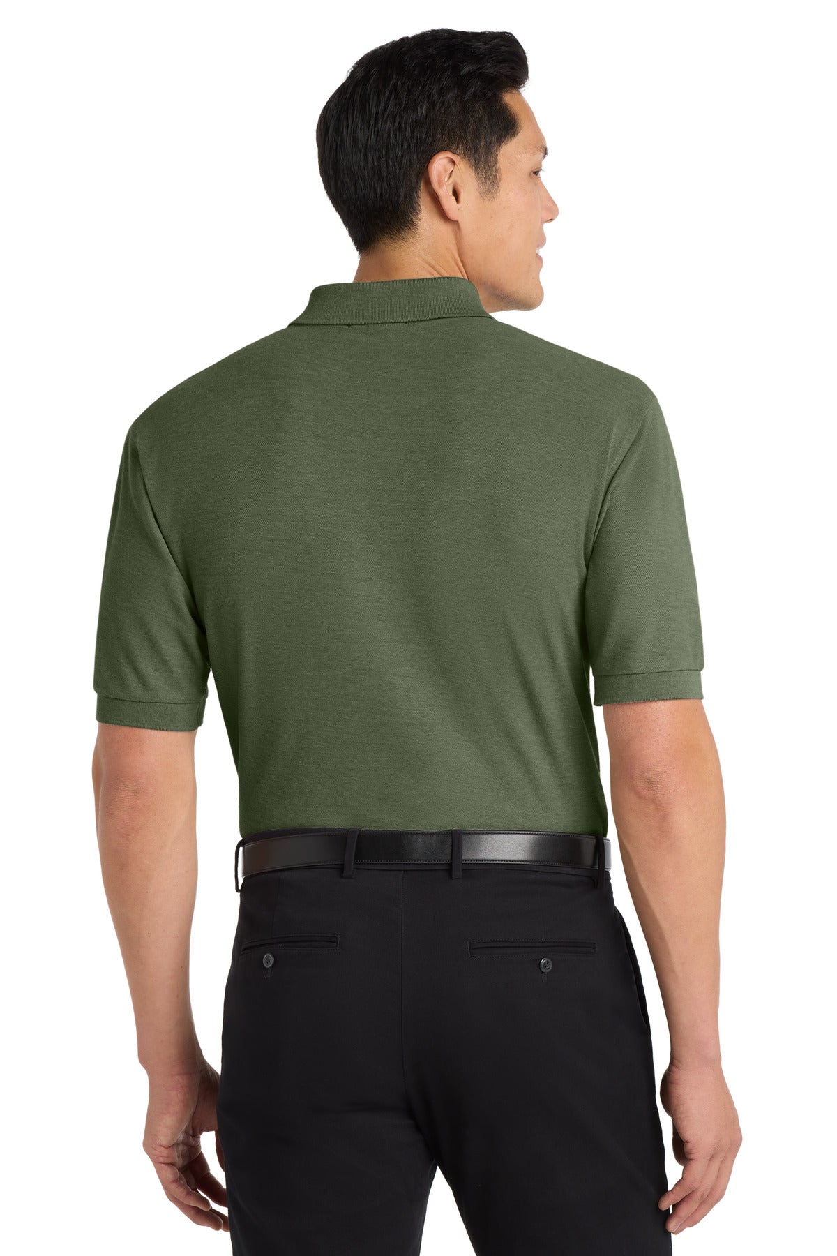 Clover Green Port Authority Extended Size Silk Touch Polo K500ES plain