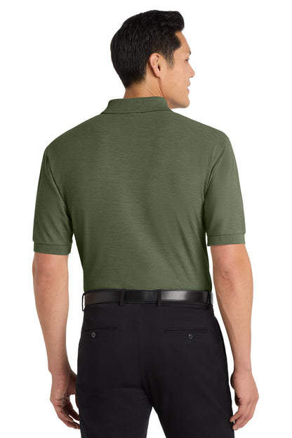 Clover Green Port Authority Extended Size Silk Touch Polo K500ES plain