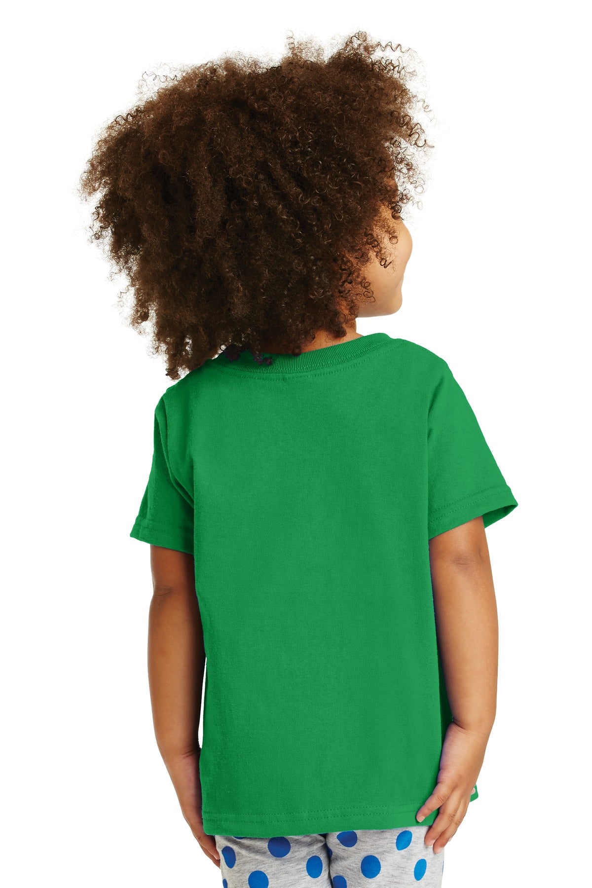 Clover Green Port & Co Toddler Core Cotton Tee. CAR54T plain