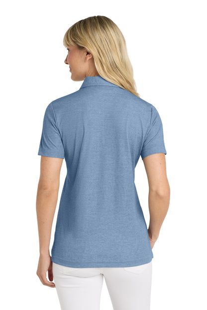 ClscBlHthr TravisMathew Women's Oceanside Heather Polo TM1WW002 plain