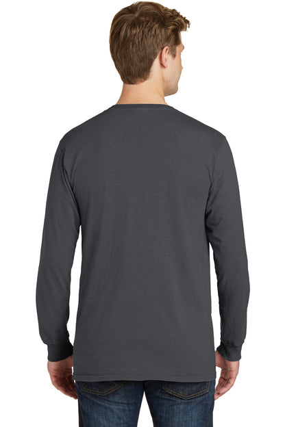 Coal Port & Co Beach Wash Garment-Dyed Long Sleeve Tee PC099LS plain