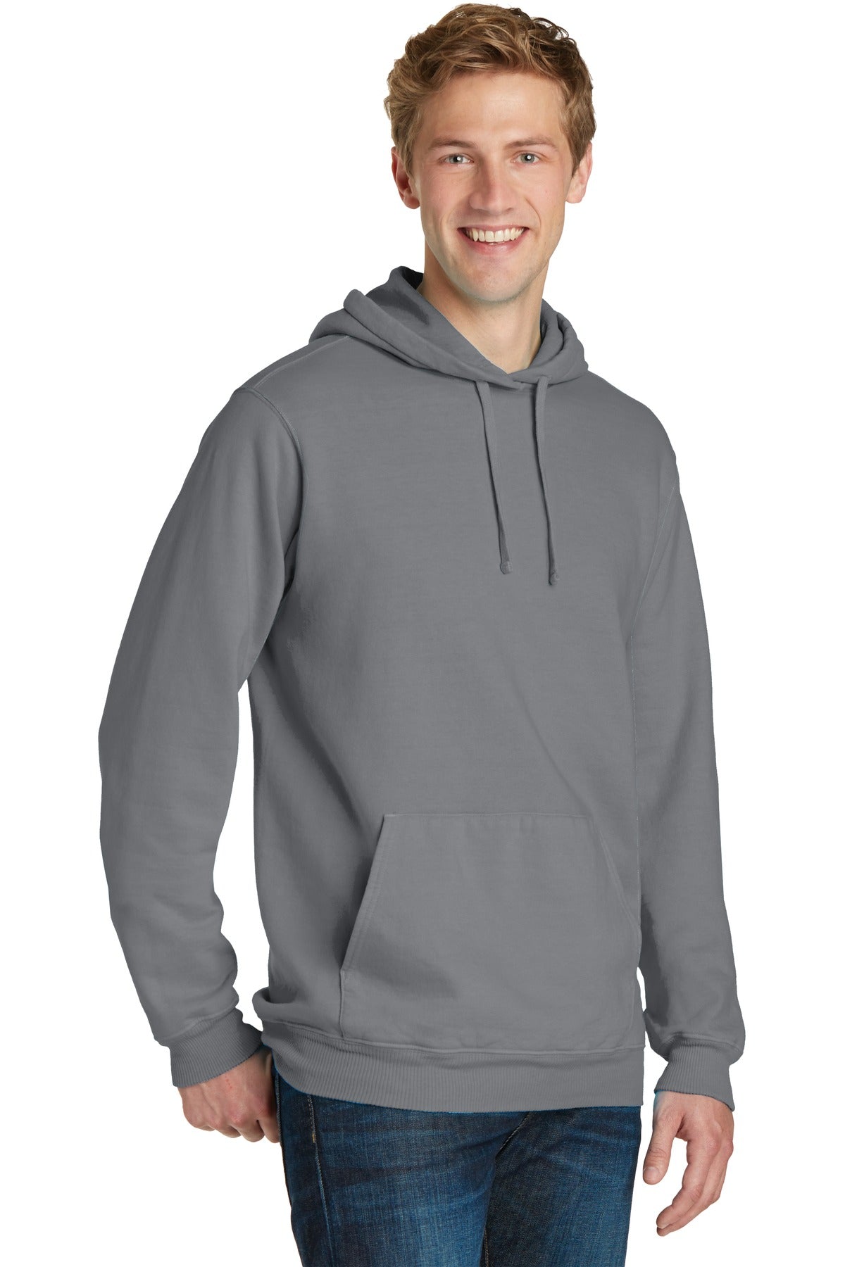 Coal Port & Co Beach Wash Garment-Dyed Pullover Hooded Sweatshirt. PC098H plain