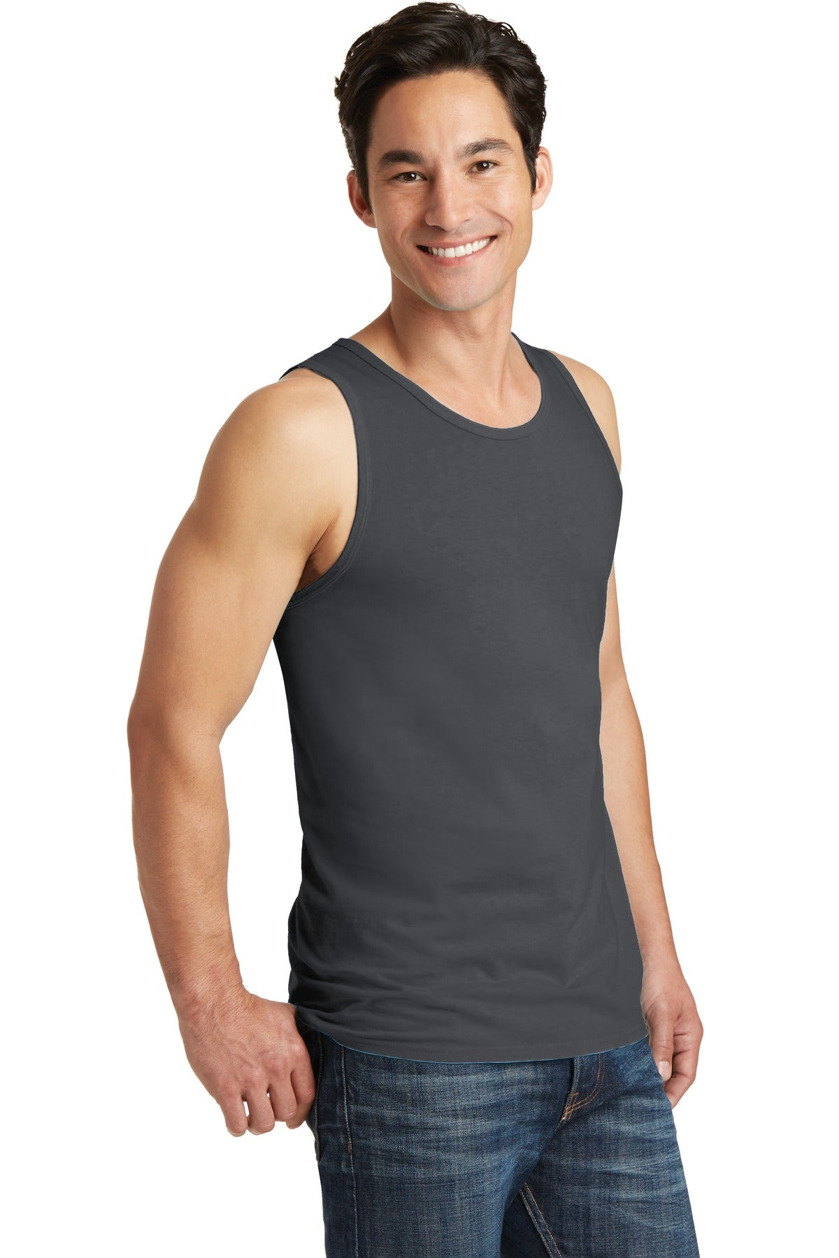 Coal Port & Co Beach Wash Garment-Dyed Tank. PC099TT plain