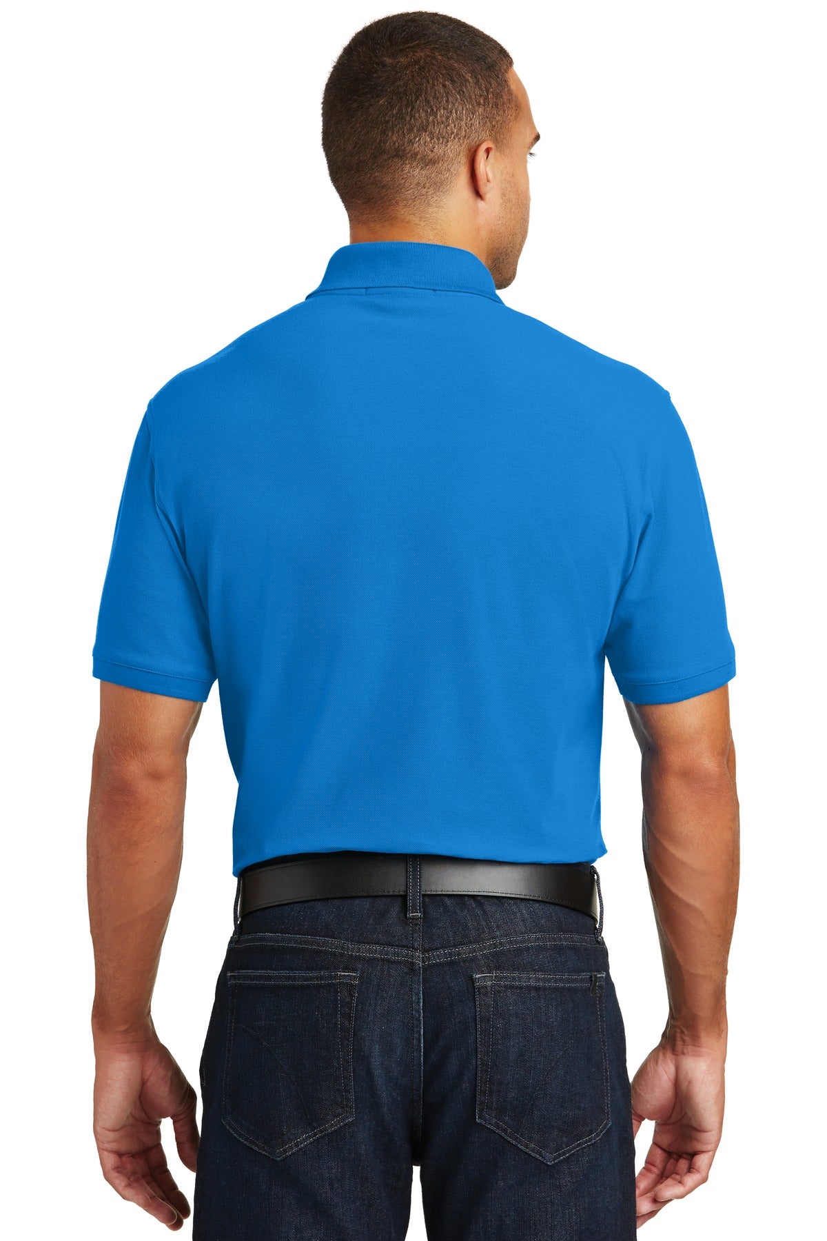 Coastal Blue Port Authority Core Classic Pique Pocket Polo. K100P plain