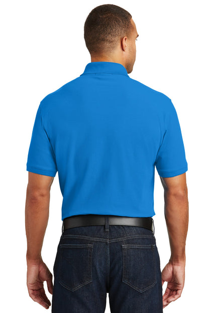 Coastal Blue Port Authority Core Classic Pique Polo. K100 plain