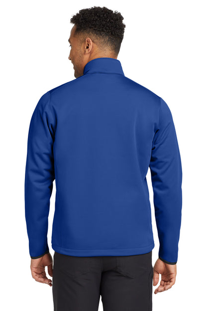Cobalt Blue Eddie Bauer Weather-Resist Soft Shell Jacket. EB538 plain