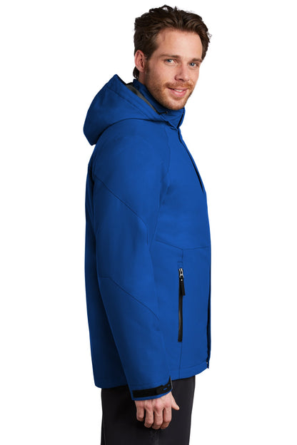 Cobalt Blue Port Authority Insulated Waterproof Tech Jacket J405 plain