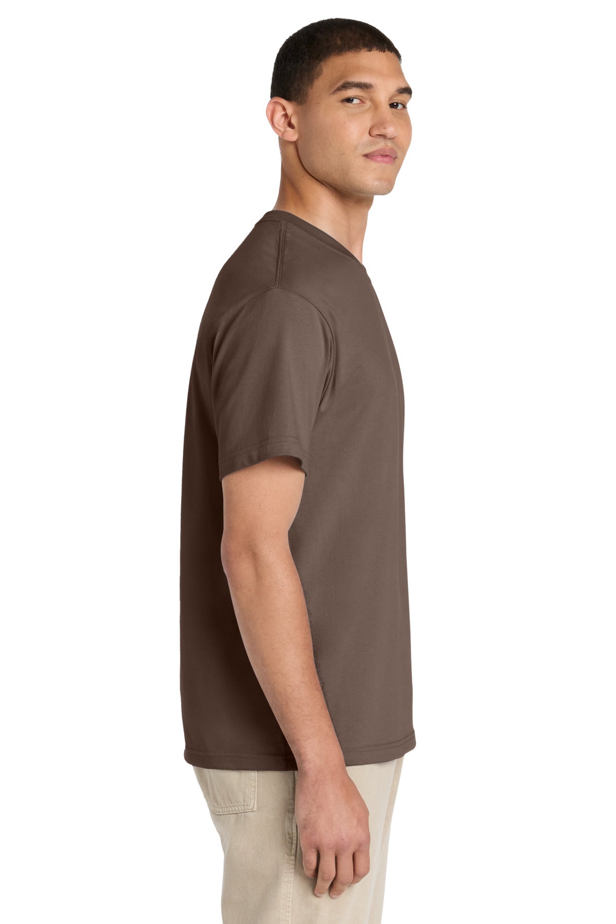 Cocoa BELLA+CANVAS Unisex 6-Ounce Heavyweight Tee BC3010