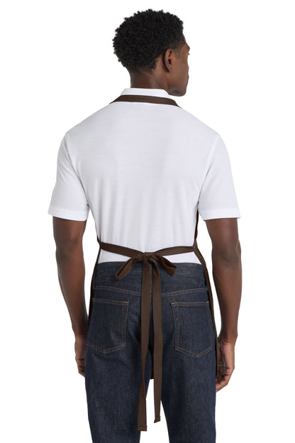 Coffee Bean Port Authority Full-Length Apron with Pockets. A500