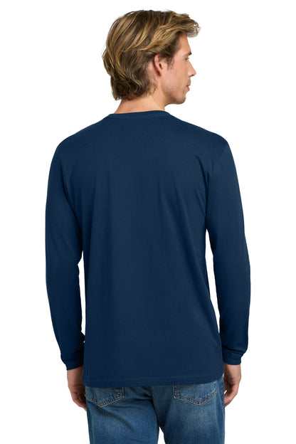 CooBlue Next Level Apparel Cotton Long Sleeve Tee. NL3601 plain