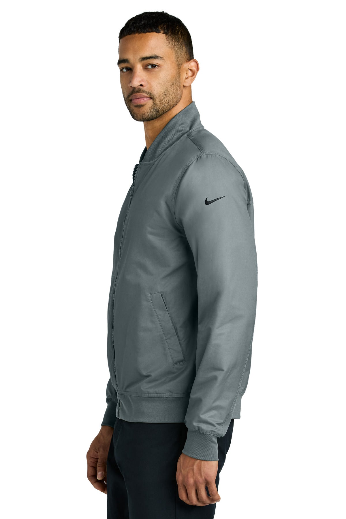 CoolGrey Nike Bomber Jacket NKFQ4759 plain