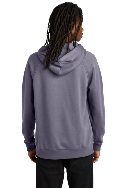 CosmicPrpl Allmade Unisex Organic CVC Fleece Pullover Hoodie AL5000 plain