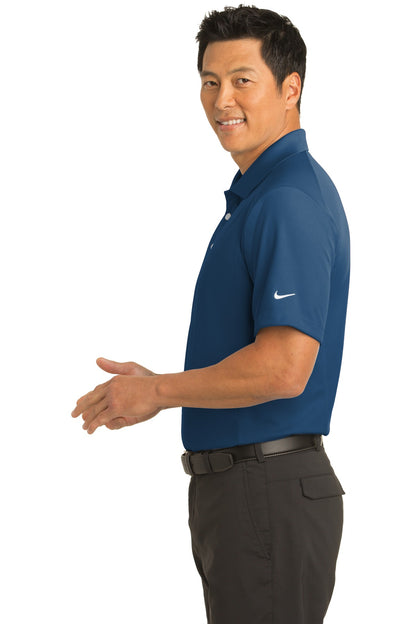 Court Blue Nike Dri-FIT Classic Polo. 267020 plain
