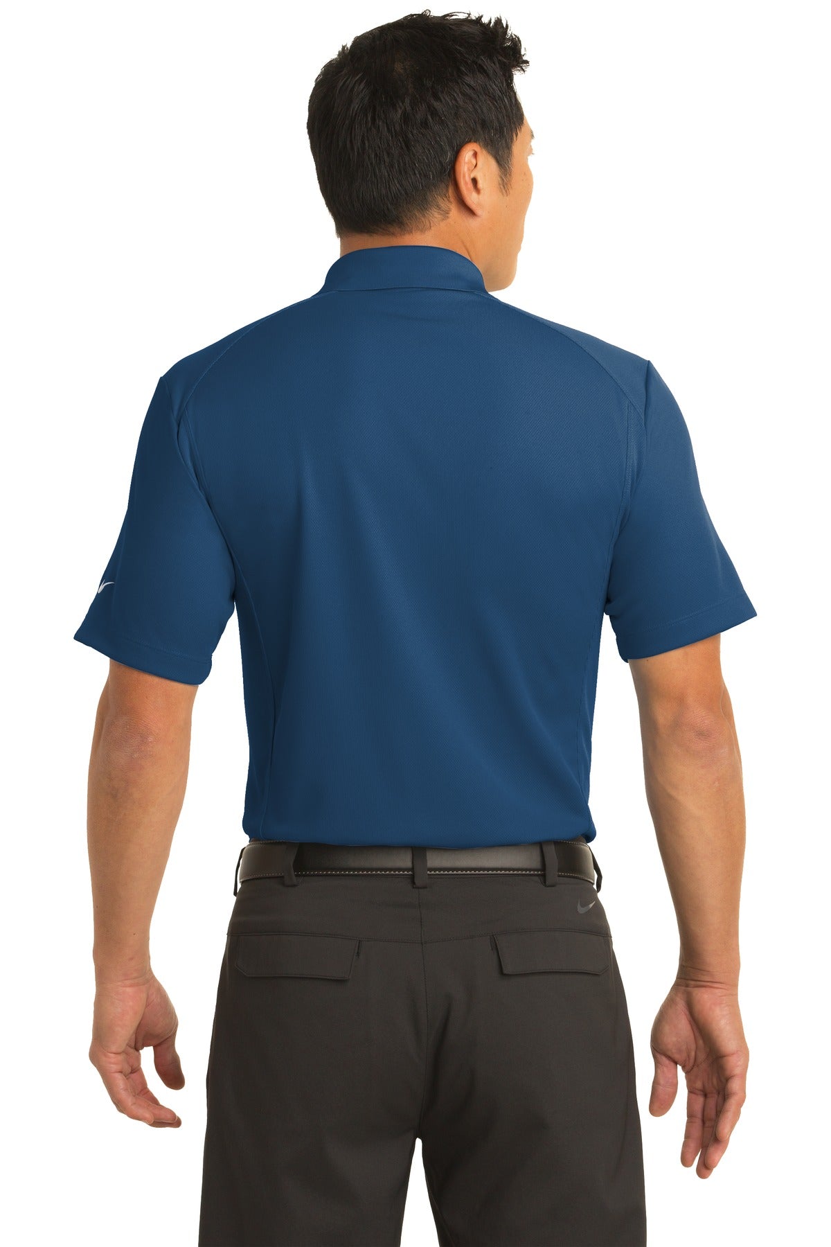Court Blue Nike Dri-FIT Classic Polo. 267020 plain
