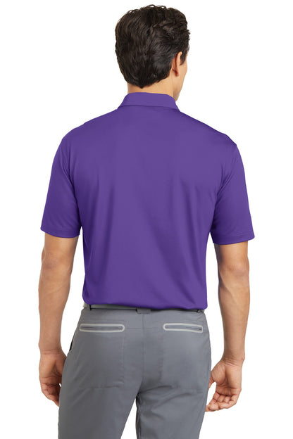Court Purple Nike Dri-FIT Vertical Mesh Polo. 637167 plain