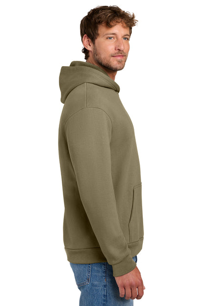 CoyoteBrn Port & Co Easy Fleece Pullover Hooded Sweatshirt PC68H