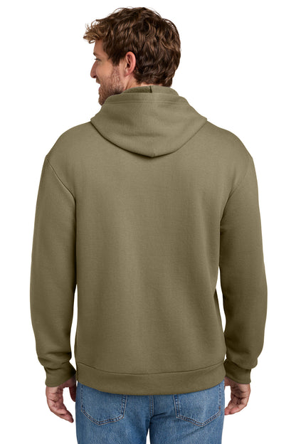 CoyoteBrn Port & Co Easy Fleece Pullover Hooded Sweatshirt PC68H