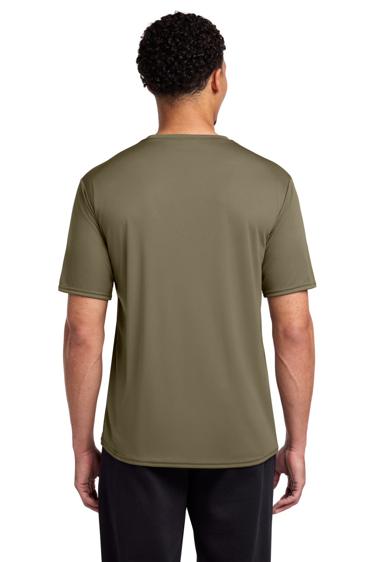 CoyoteBrn Port & Co Performance Tee. PC380 plain
