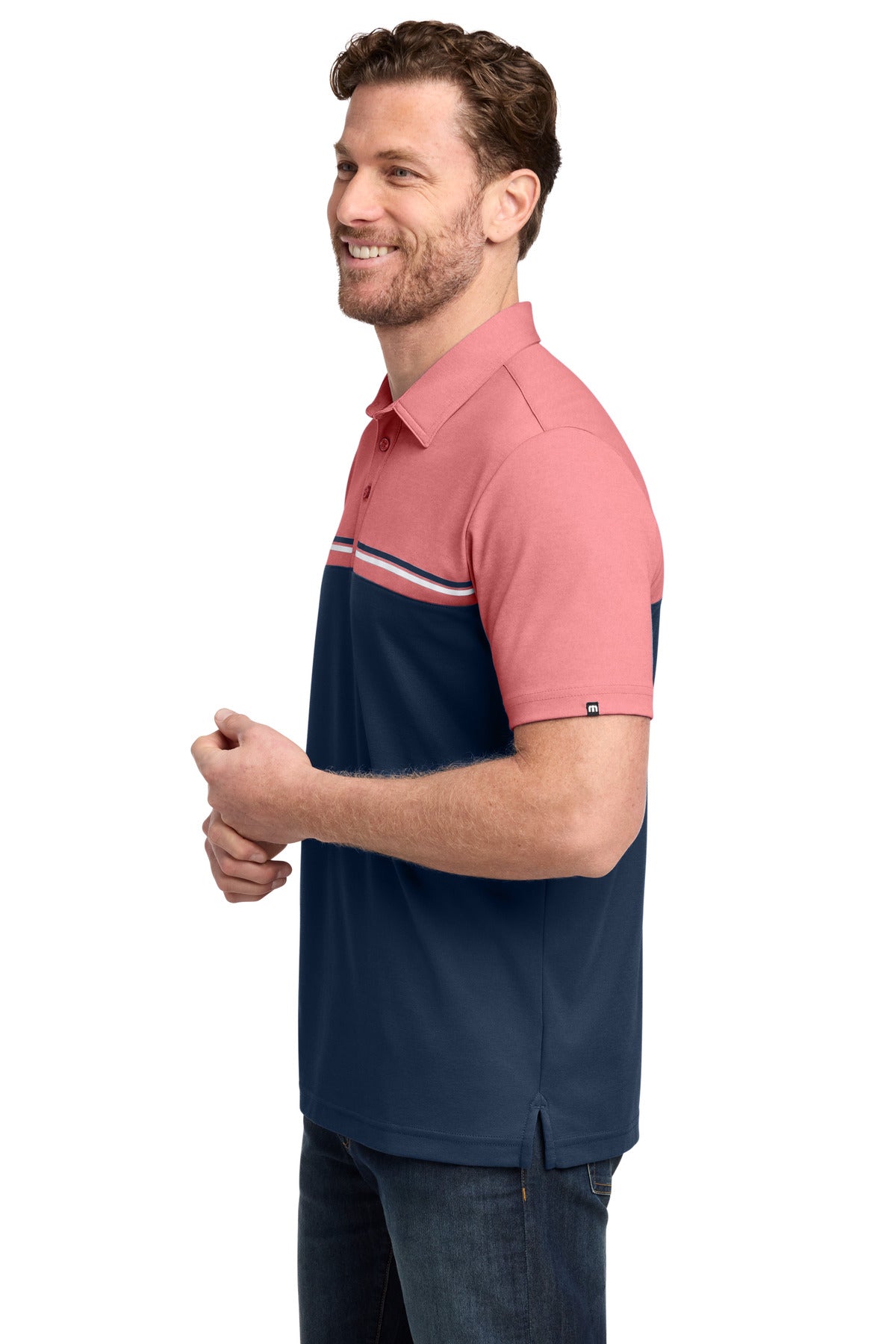 CrdHt/BNgs TravisMathew Sunset Blocked Polo TM1MY401 plain