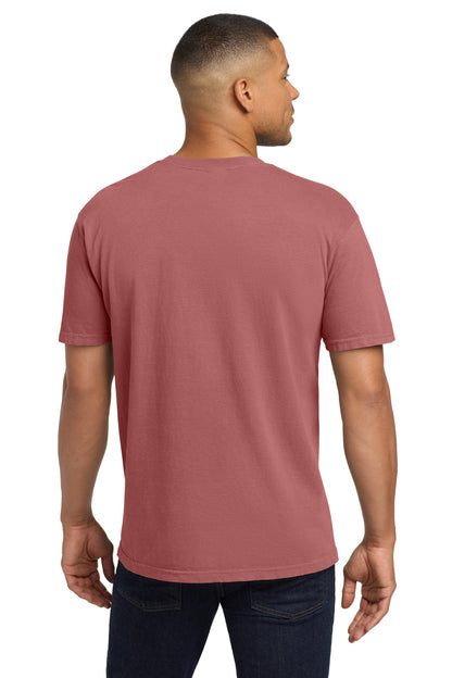 Crimson COMFORT COLORS Heavyweight Ring Spun Pocket Tee. 6030 plain