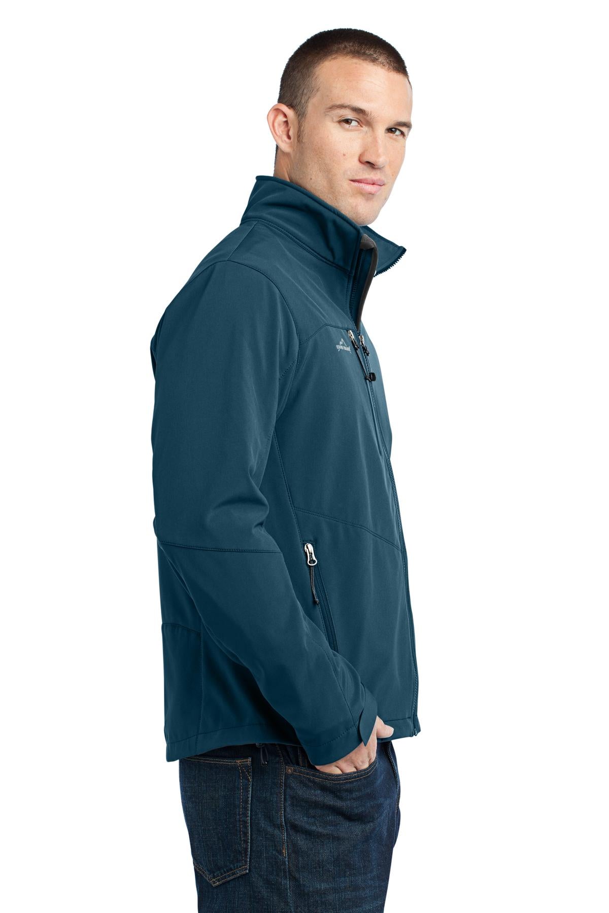 Dark Adriatic Eddie Bauer - Soft Shell Jacket. EB530 plain