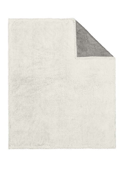 Dark Choc Brn Port Authority Plush Texture Blanket. BP35 plain