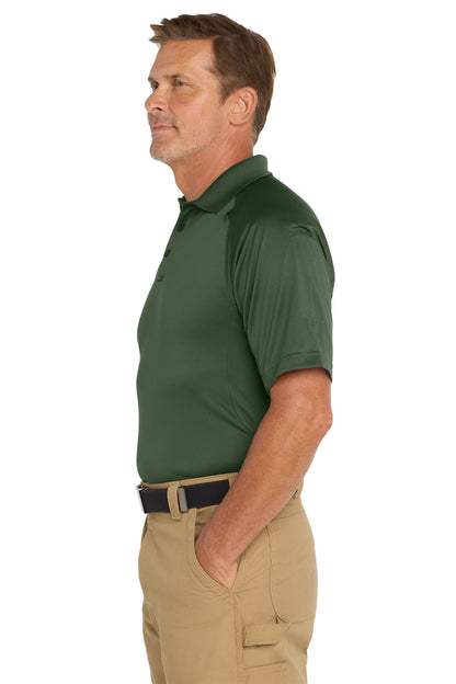 Dark Green CornerStone - Select Snag-Proof Tactical Polo. CS410 plain