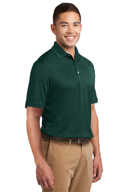 Dark Green Sport-Tek Dri-Mesh Polo. K469 plain