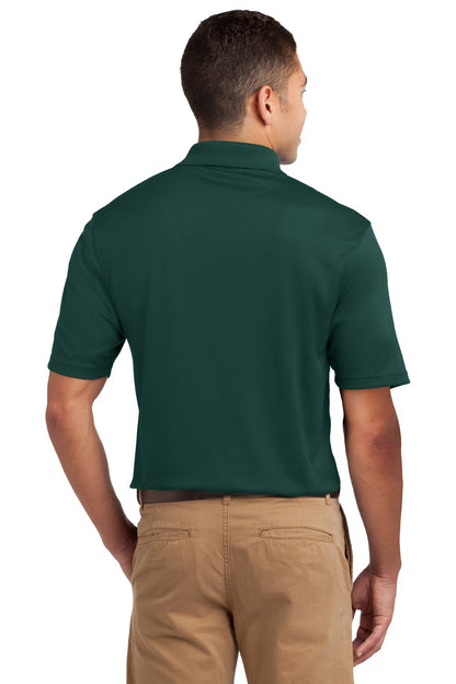 Dark Green Sport-Tek Dri-Mesh Polo. K469 plain