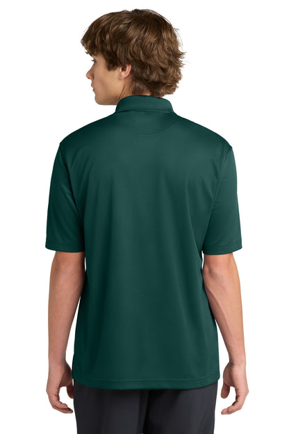 Dark Green Sport-Tek Dri-Mesh Polo. K469 plain