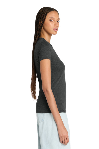 Dark Grey Ht BELLA+CANVAS Women's Slim Fit Tee. BC6004