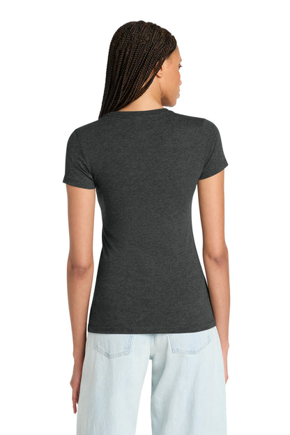 Dark Grey Ht BELLA+CANVAS Women's Slim Fit Tee. BC6004