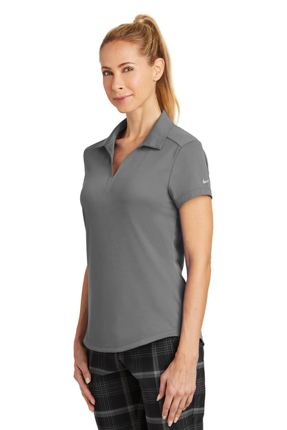 Dark Grey Nike Women's Dri-FIT Legacy Polo. 838957 plain