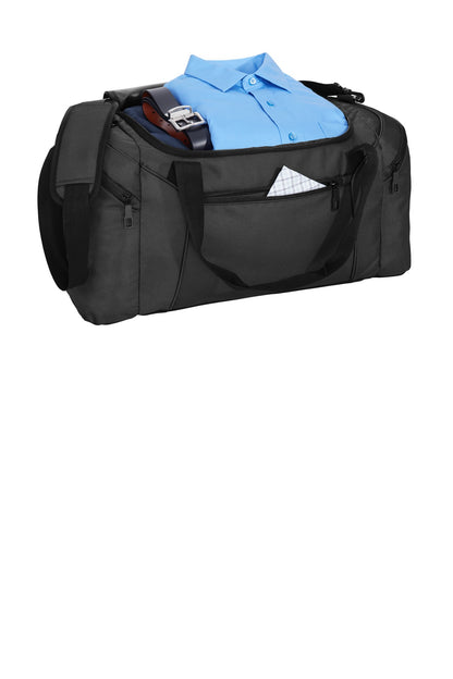 Dark Grey Port Authority Form Duffel BG805 plain