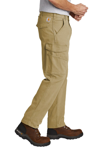 Dark Khaki Carhartt Rugged Flex Rigby Cargo Pant CT103574 plain