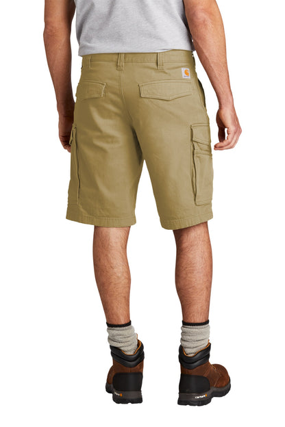 Dark Khaki Carhartt Rugged Flex Rigby Cargo Short CT103542 plain