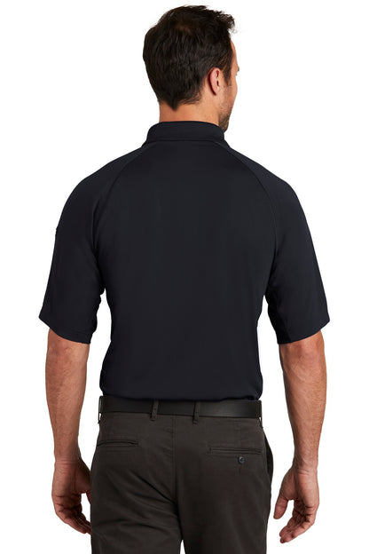 Dark Navy CornerStone Select Lightweight Snag-Proof Tactical Polo. CS420 plain