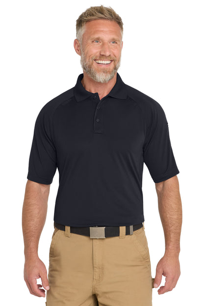 Dark Navy CornerStone Select Lightweight Snag-Proof Tactical Polo. CS420 plain