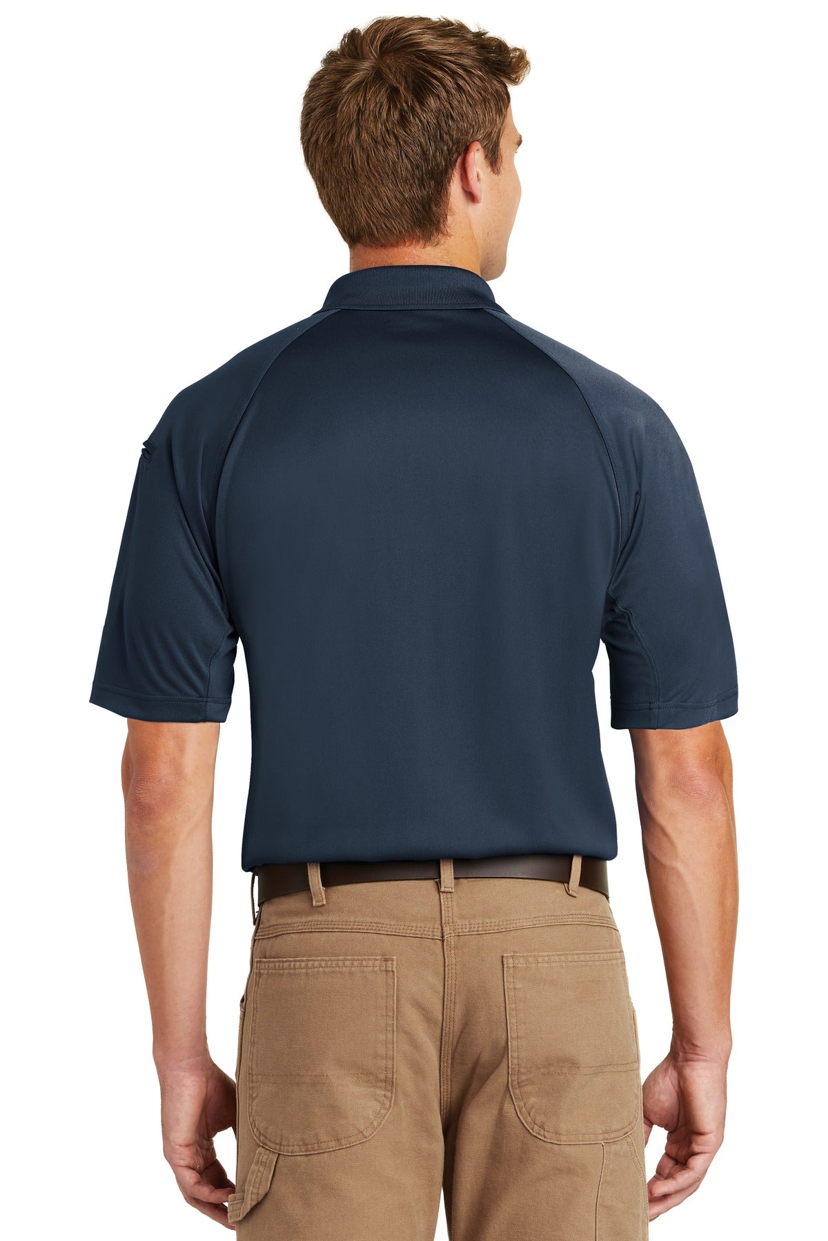 Dark Navy CornerStone - Select Snag-Proof Tactical Polo. CS410 plain