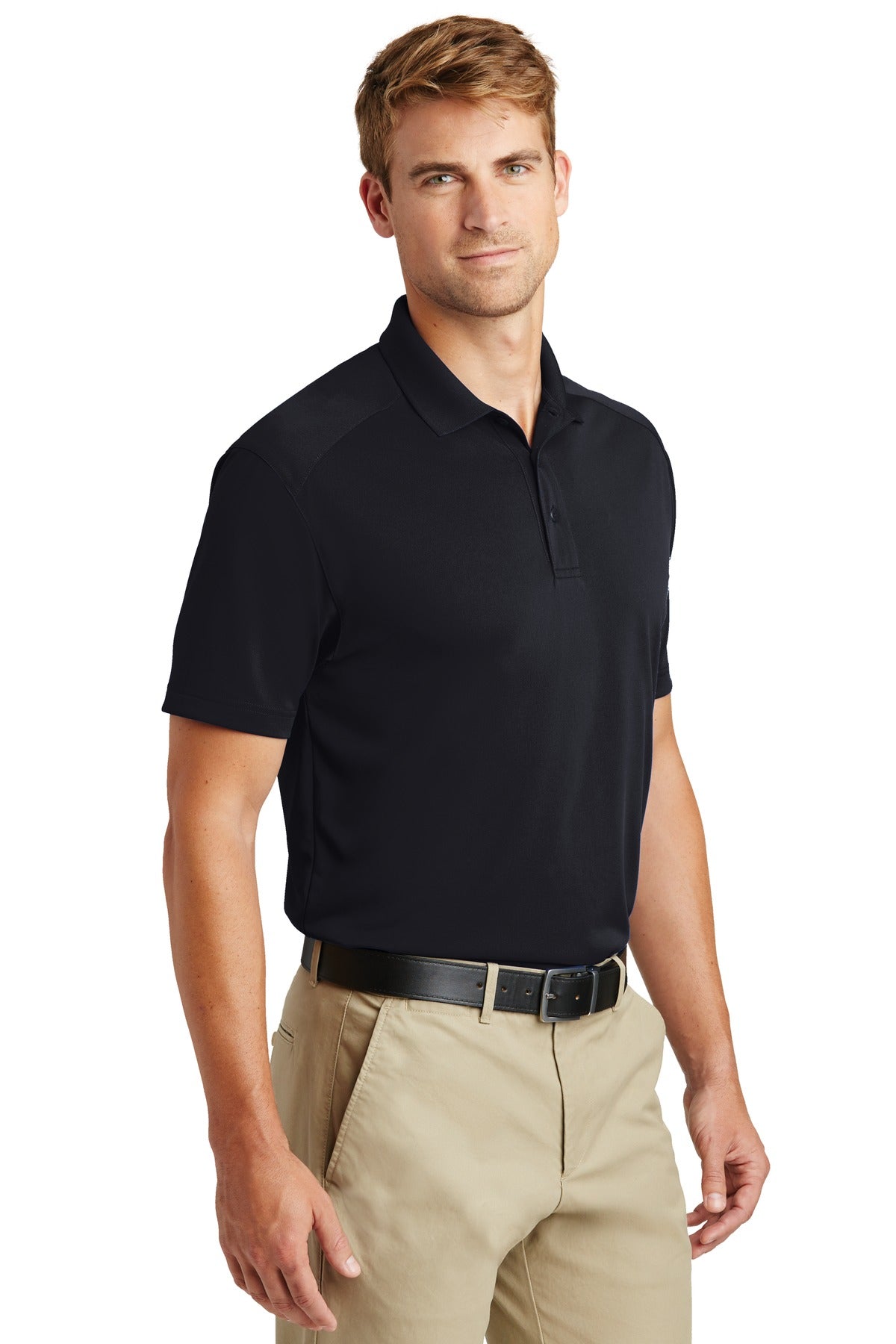 Dark Navy CornerStone Tall Select Lightweight Snag-Proof Polo TLCS418 plain